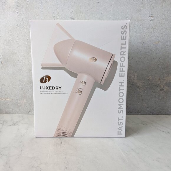 T3 LuxeDry High-Performance Hair Dryer Set Satin Blush